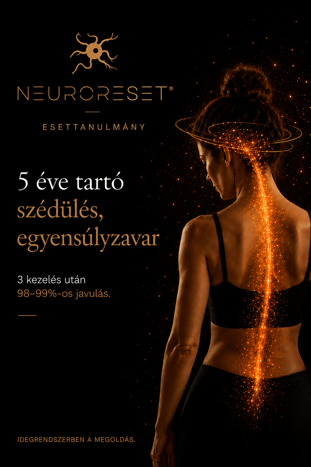 Bal karfeszülés, ami a nyakig húzódott – NeuroReset® esettanulmány