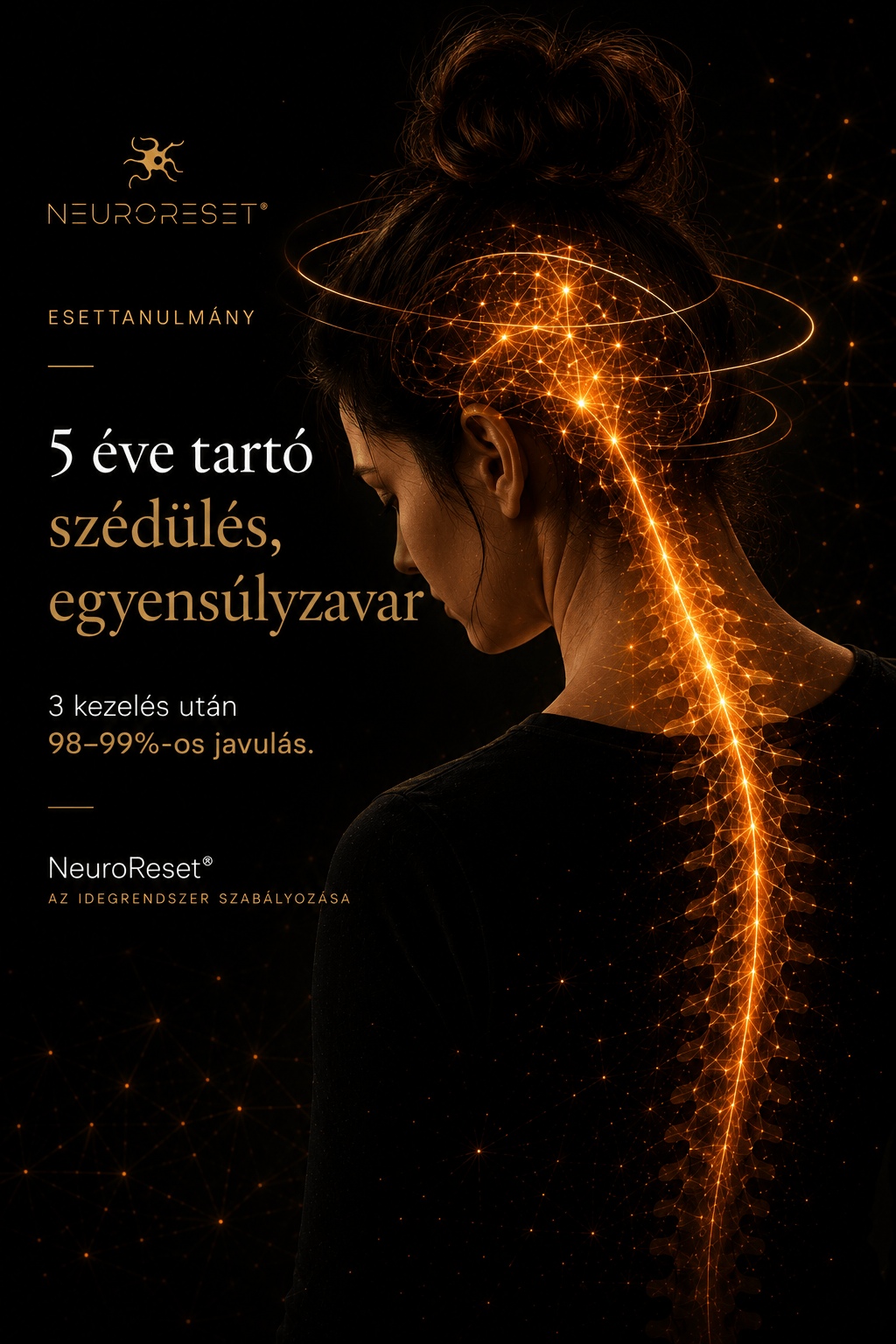 5 éve tartó szédülés, egyensúlyzavar – NeuroReset® esettanulmány