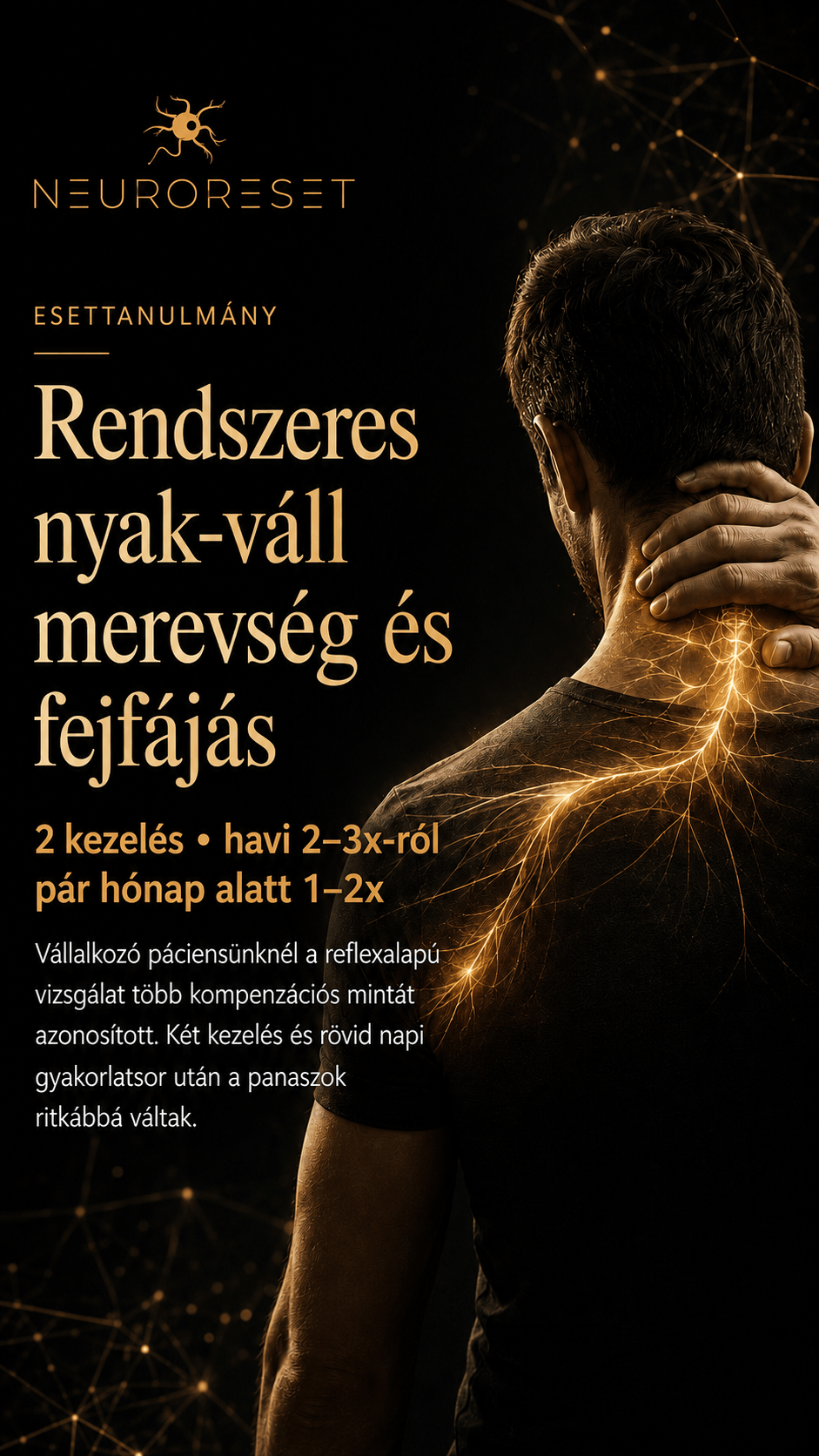 Havi visszatérő nyaki feszülés – NeuroReset® esettanulmány