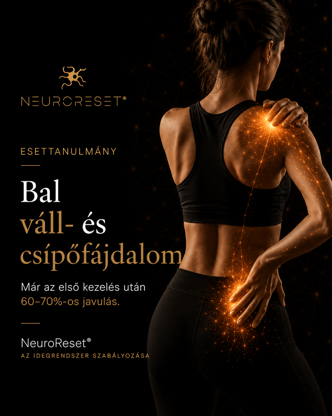 Bal váll- és csípőfájdalom – NeuroReset® esettanulmány